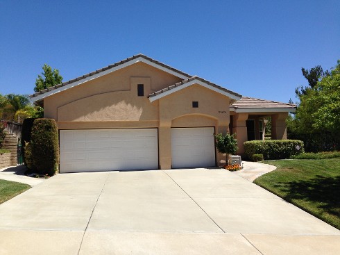 Adobe Colored Stucco House
