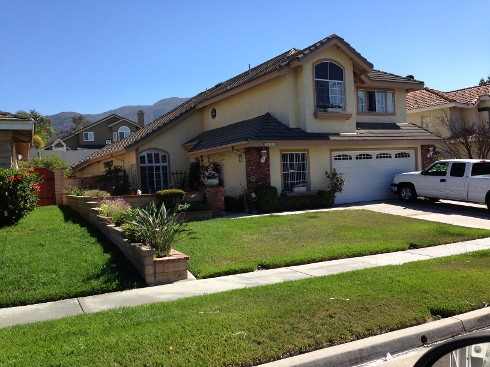 Chablis Colored Stucco House