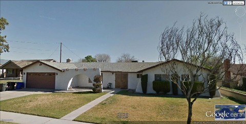 Crystal White Colored Stucco House