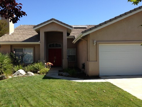 Trabuco Colored Stucco House